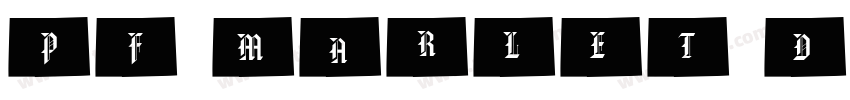 PF Marlet Displa字体转换